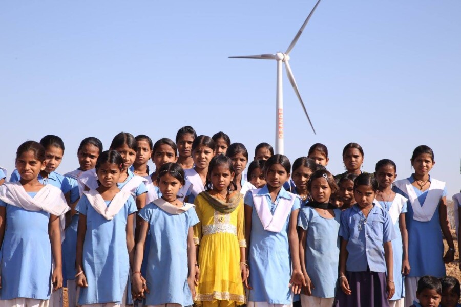 Klimaschutzprojekt Windprojekt Indien 2